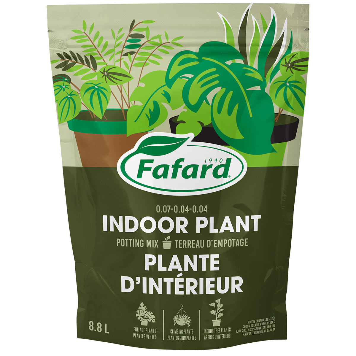 FAFARD ndoor Plant Potting Mix