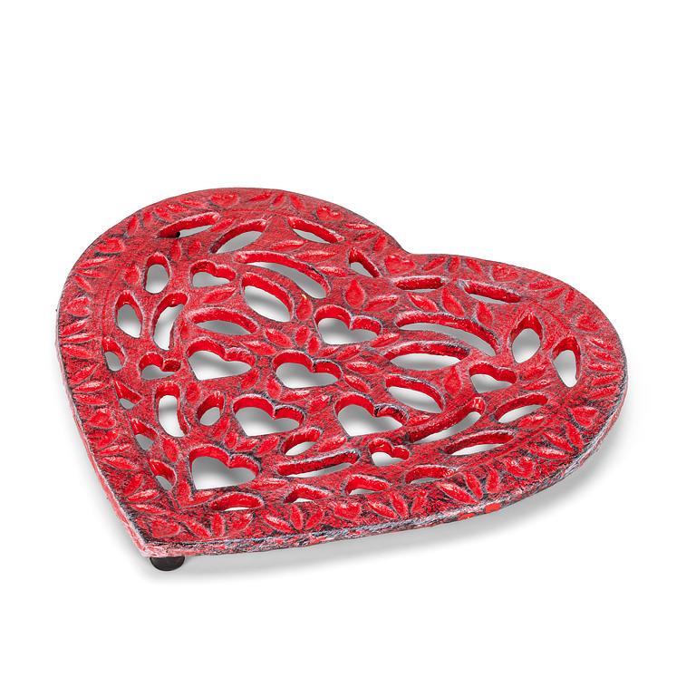 Heart Trivet 7.5"