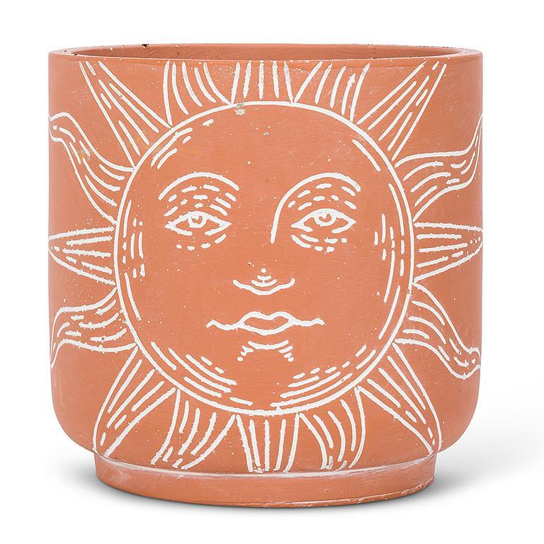 AB Large Sun Face Planter 6.5"