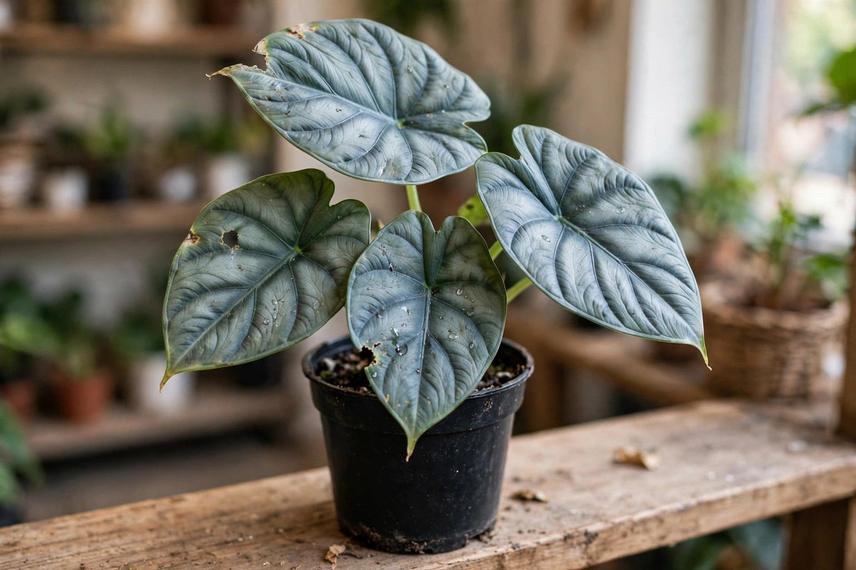 Alocasia Metalic Blue
