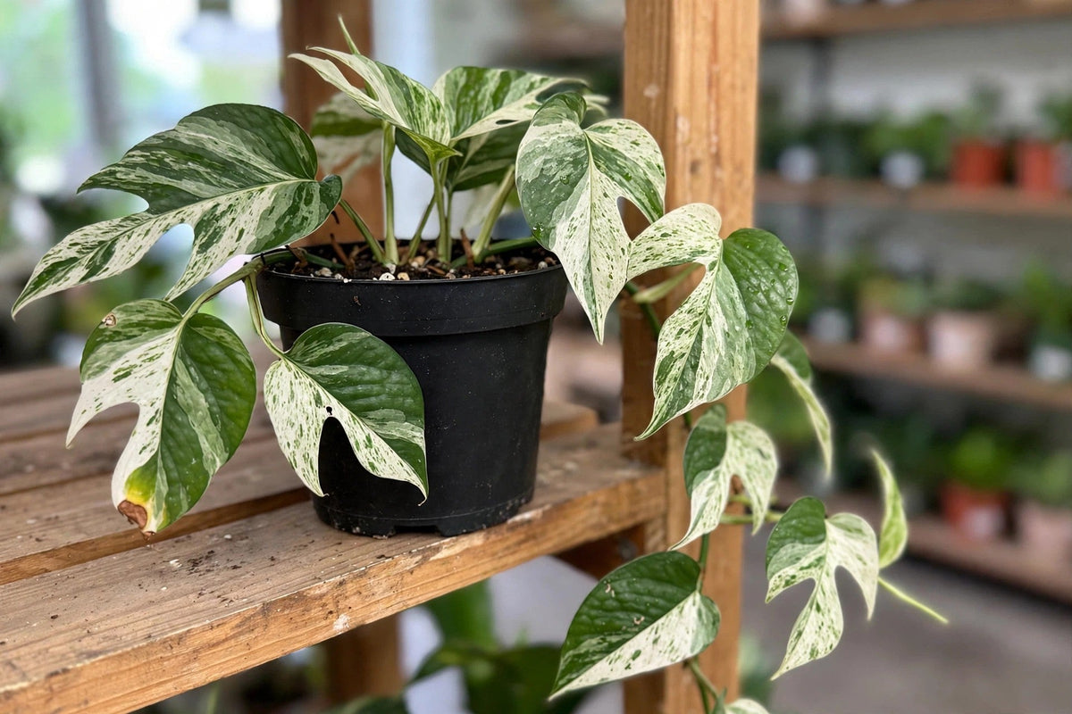 Epipremnum Pinnatum Marble Flame