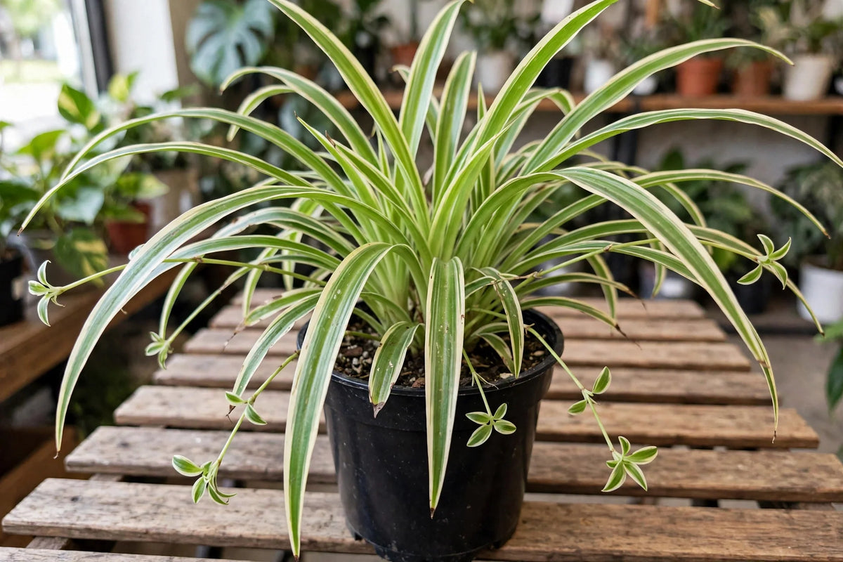 Spider Plant Reverse 8"