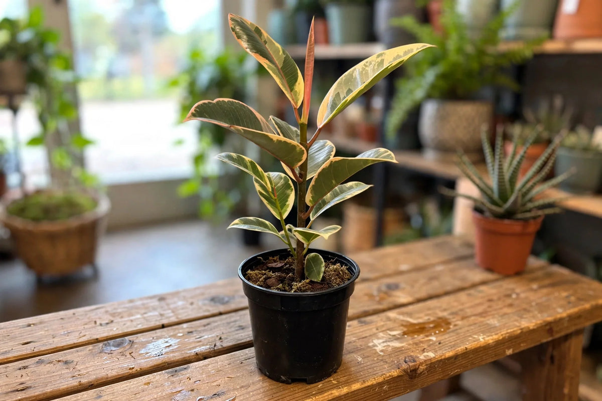 Ficus Elastica Tineke 6"
