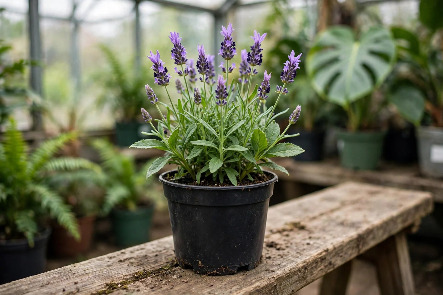 Purple Lavender 4" mildly