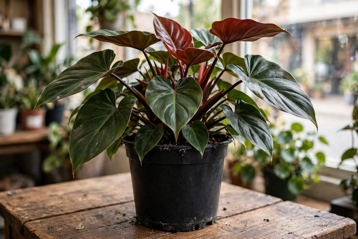 Philodendron Congo Rojo/Birkin 10”