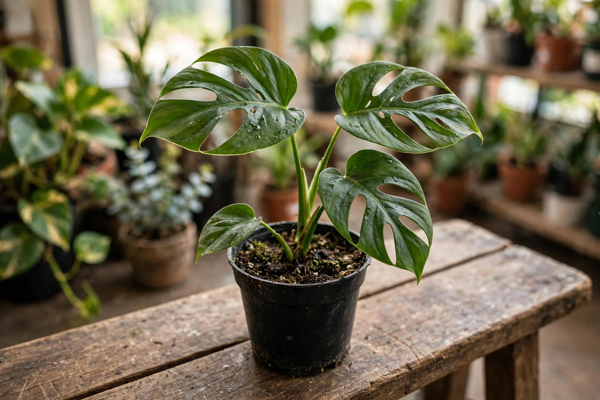 Propagation small monstera