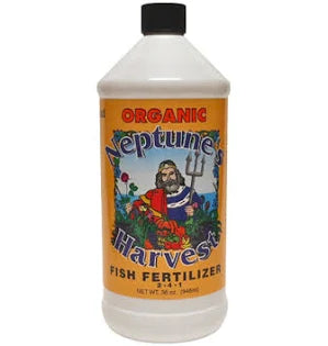 NEPTUNE'S HARVET Hydrolyzed Fish Fertilizer 2-4-1 18oz