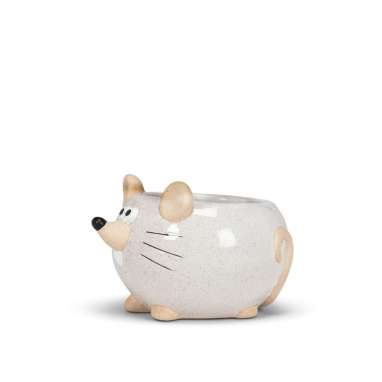 AB Small Mouse Planter 2.5"H