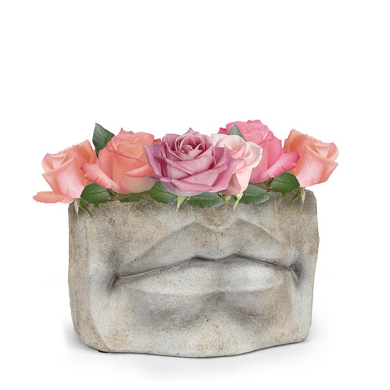 Lip Rectangle Planter 5x8w