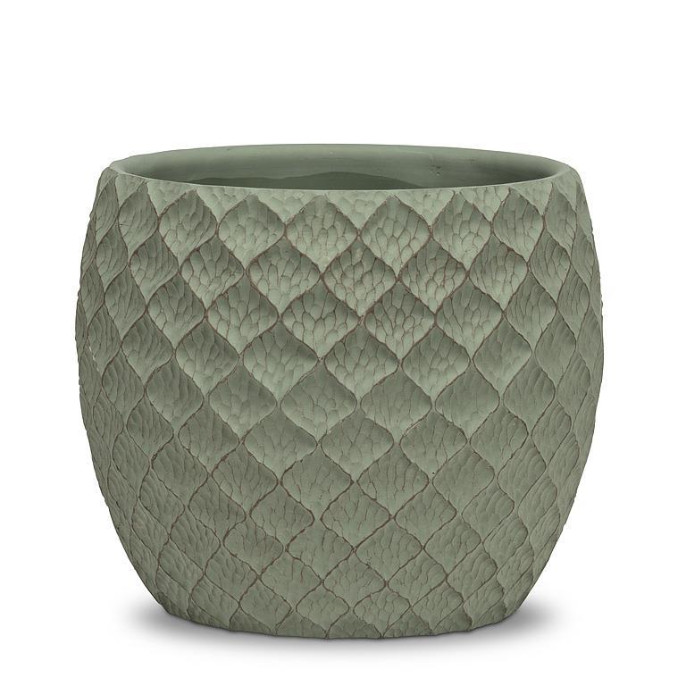 AB Extra Large Deboss Leaf Planter