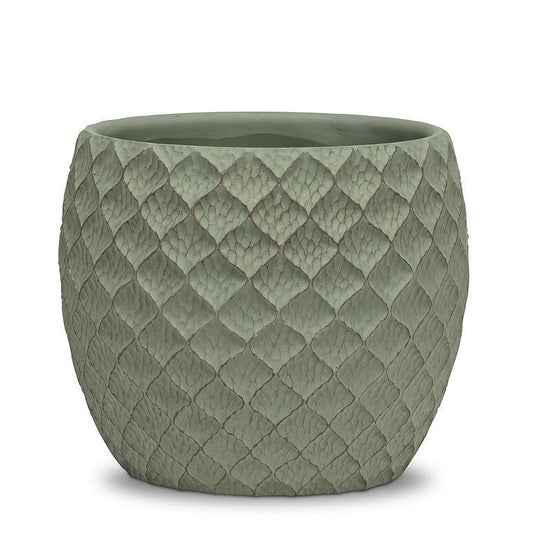 AB Extra Large Deboss Leaf Planter