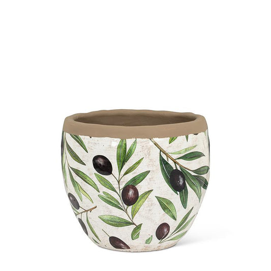 Small Olive & Branch Planter 5.5"D