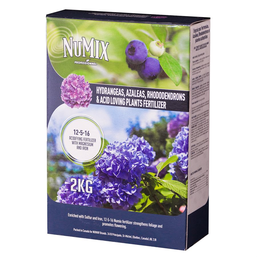 Numix Hydrangea & Acid Loving Plant Fertilizer 12-5-16    2kg