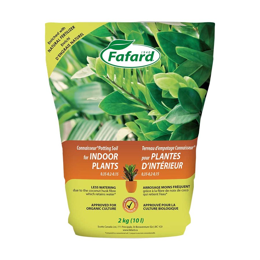 FAFARD CONNAISSEUR POTTING SOIL BLEND ORGANIC 10L