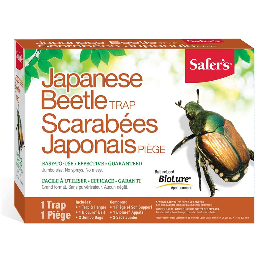 SAFER'S JAPANESE BEETLE LURE & TRAP WITH HANGER