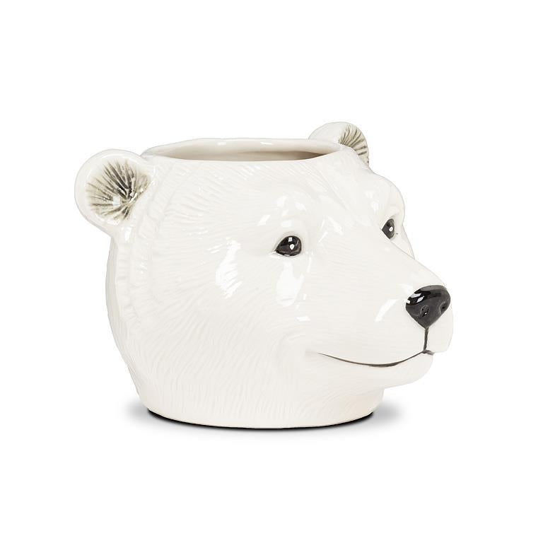 AB Medium Polar Bear Planter 3.5"
