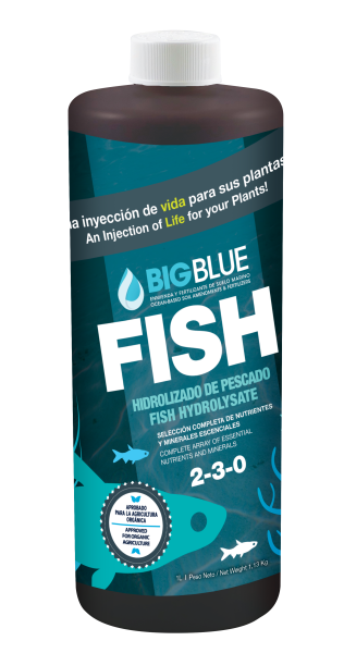 BIG BLUE FISH HYDROLYSATE 2-2-0  250ML
