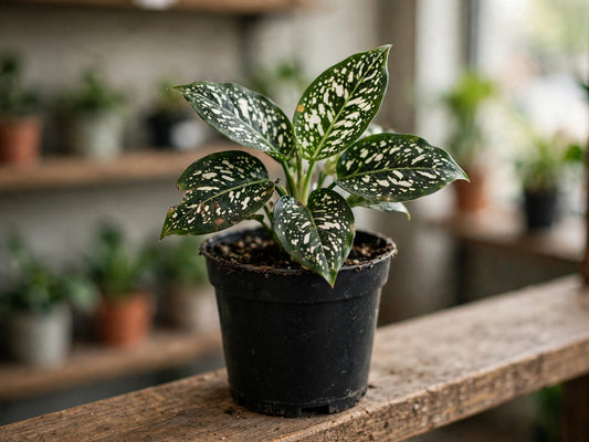 Aglaonema White Dalmatian 4”