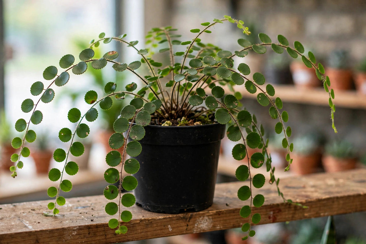 Pellaea Rotundifolia Button Fern Non