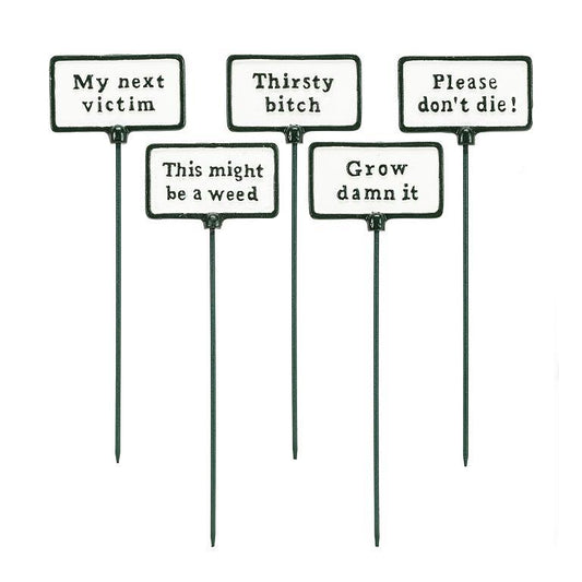 AB Garden Signs 2x3.5"L/each
