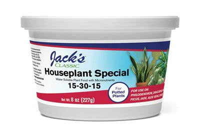 Jack's Classic Houseplant Special 15-30-15 8 oz