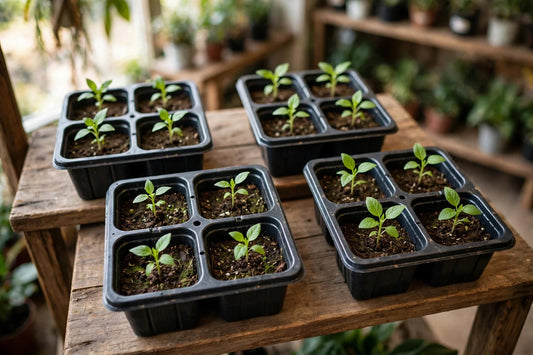 Annuals Flat - four cell pack - each pack