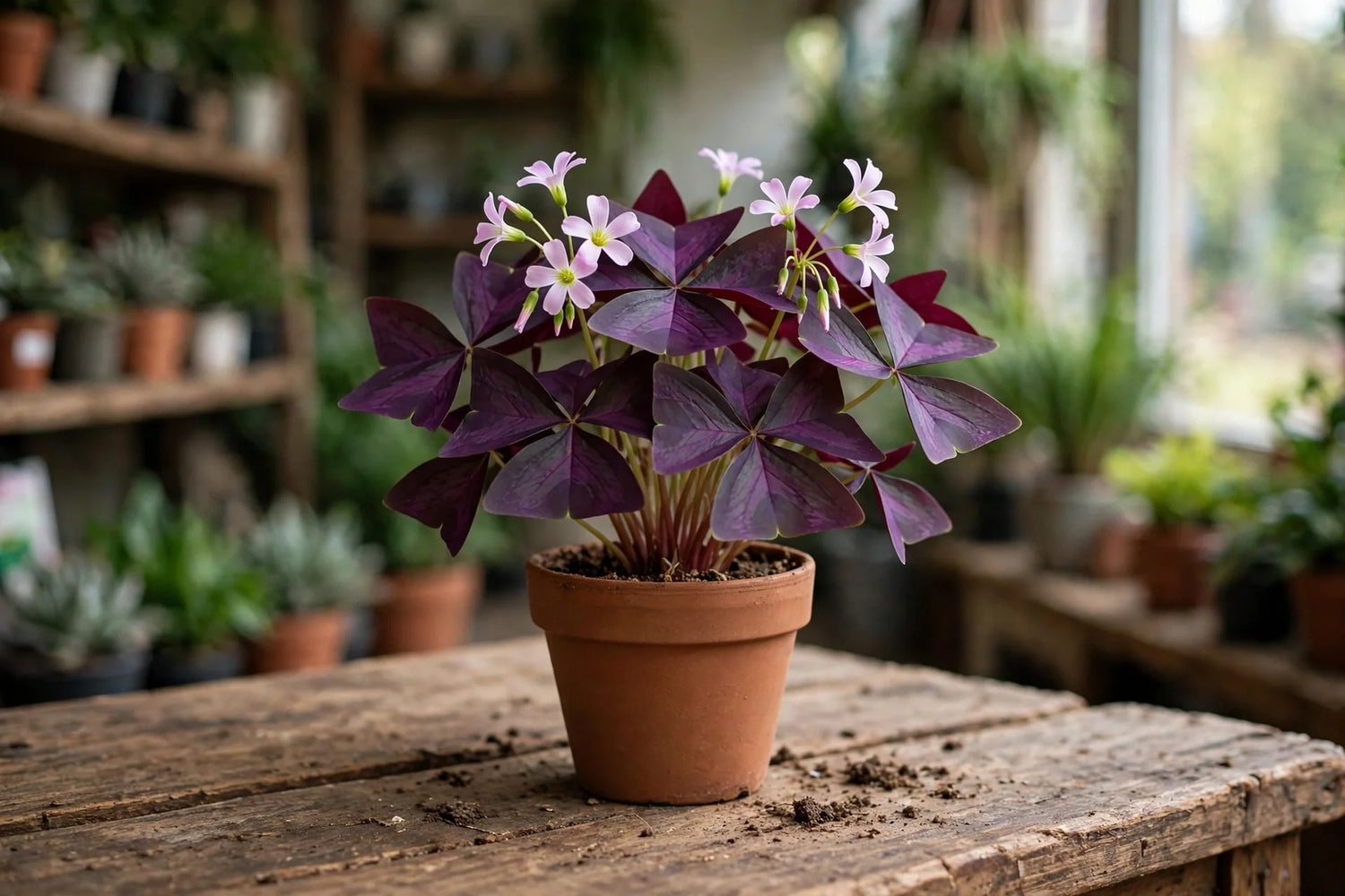 Oxalis Shamrock 4"