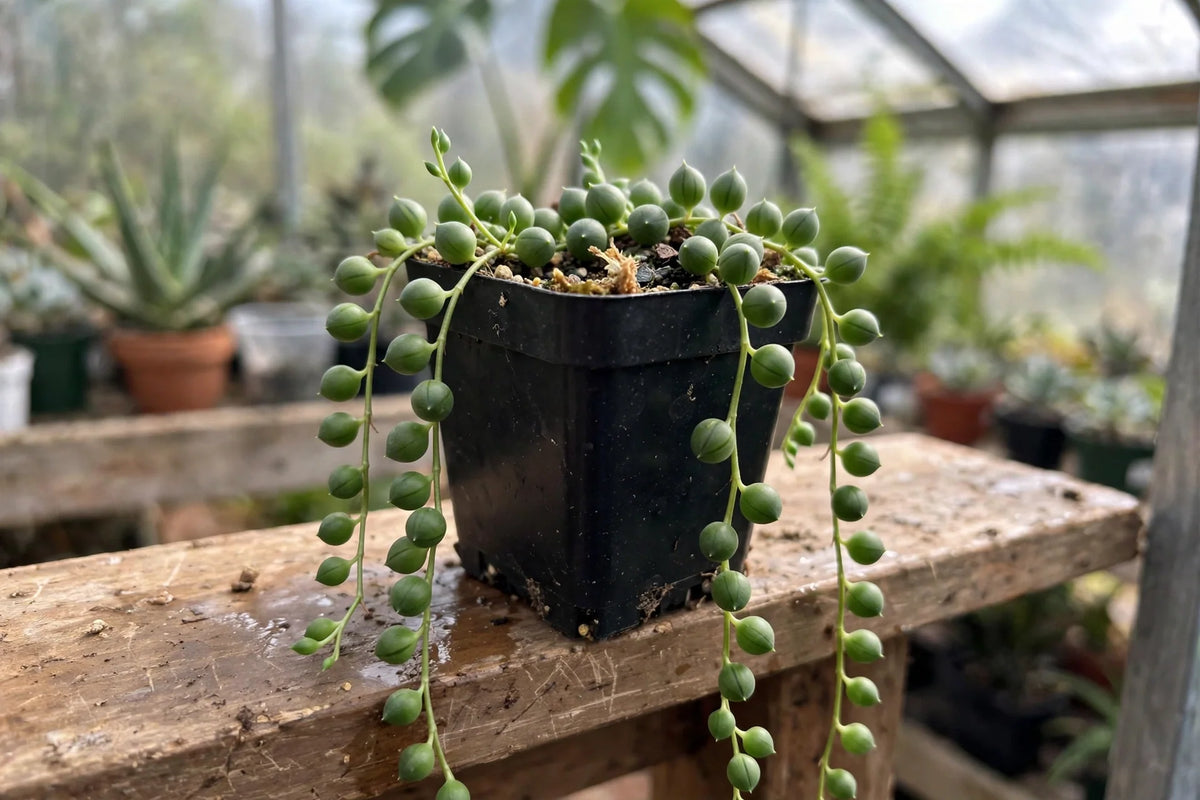 Vertical Leaf Senecio 3.5"