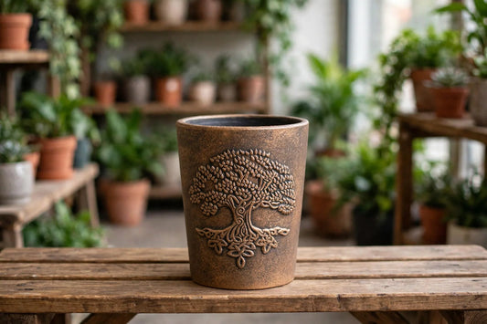 AB Medium Tree of Life Planter 5"D