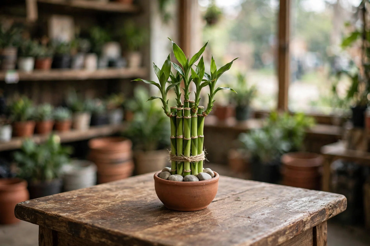 Bamboo Lucky 30cm 5pc small arrangement