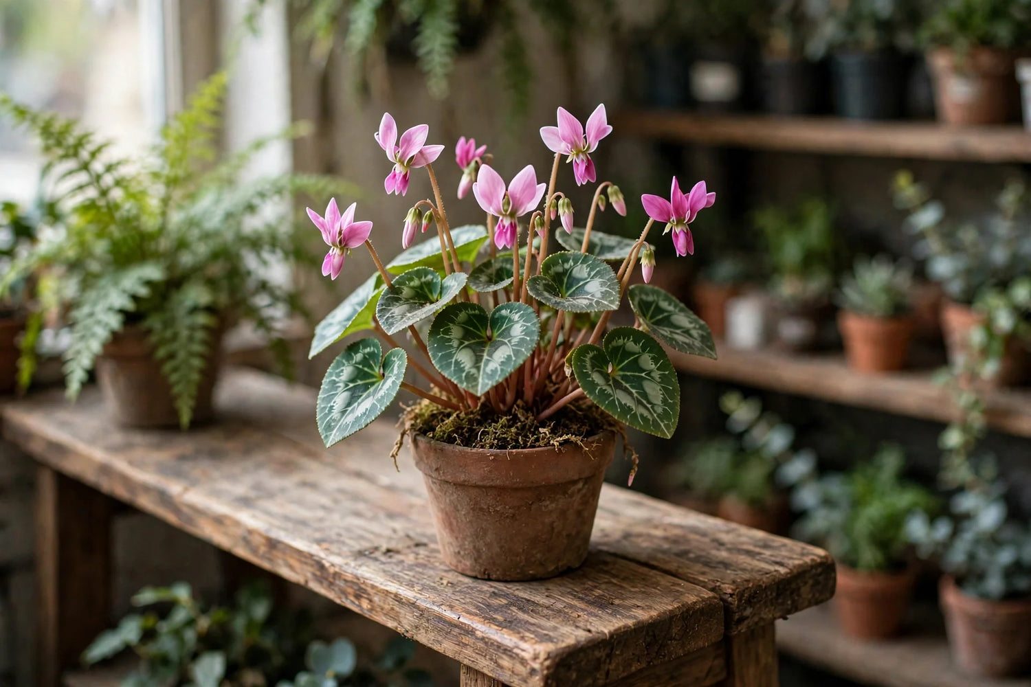 Cyclamen various