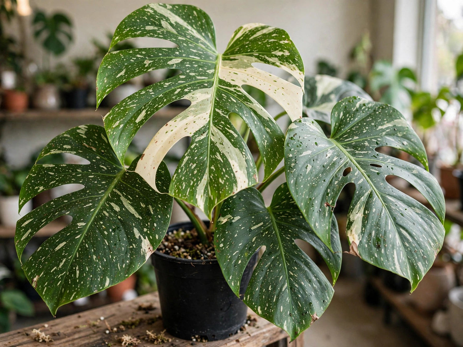 Philodendron Monstera Thai Constellation