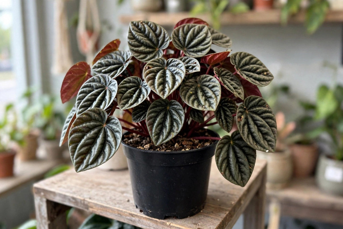 Peperomia Red Ripple