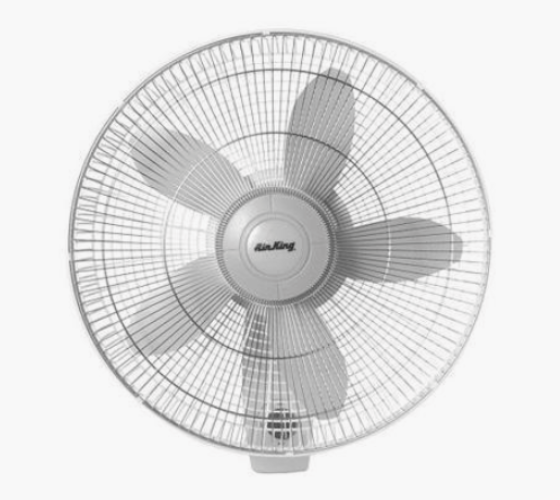 Air King 18" Oscillating Wall Fan, oscillating, 3 Speeds.