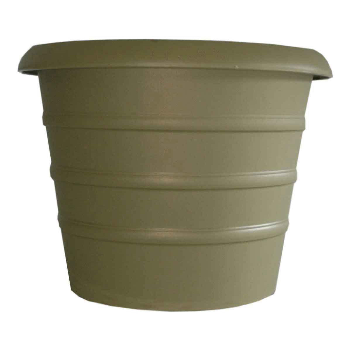 8" Marina Series Self Watering Planter - Slate Gray