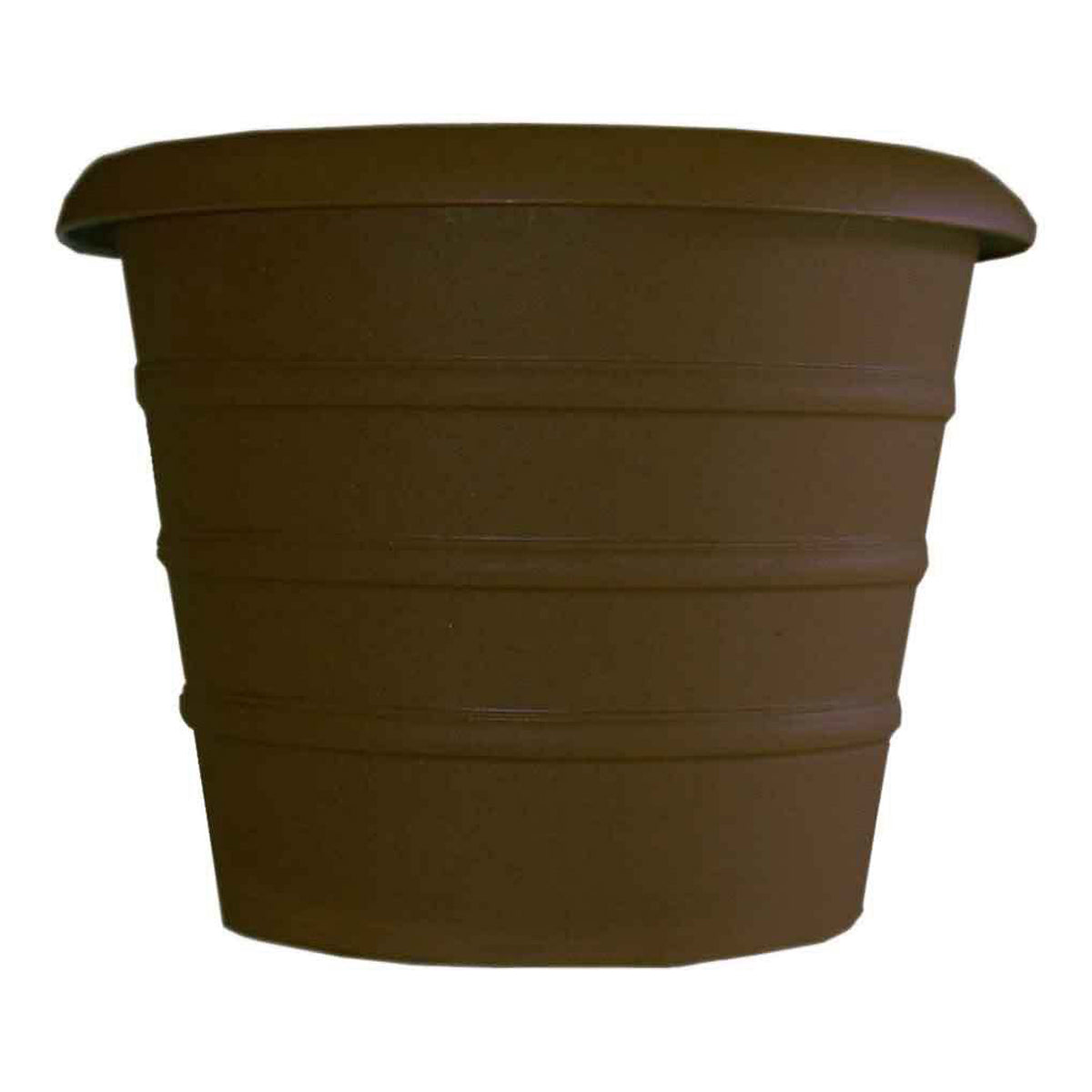 8" Marina Series Self Watering Planter - Chocolate