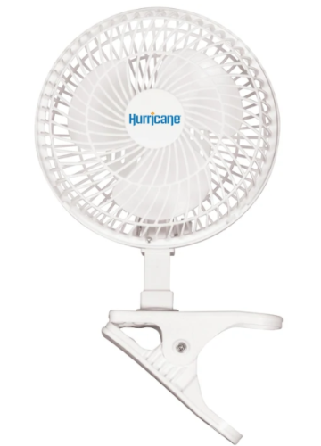 Hurricane® Classic Clip Fan - 6 inch