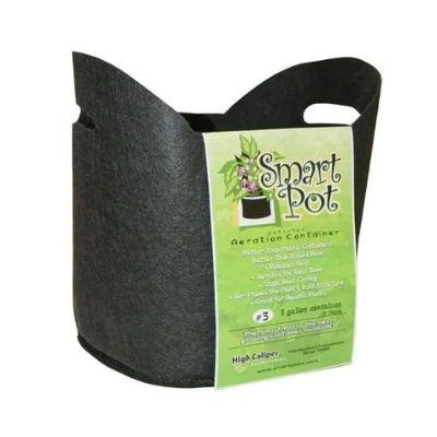 Smart Pot #3 Gallon / 11 L Black Fabric Pot