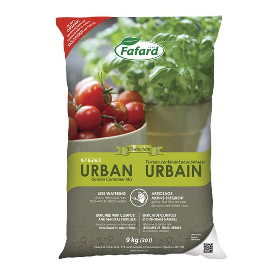 FAFARD URBAN GARDEN CONTAINER MIX 30L - GROW PRO Equipment & Supplies