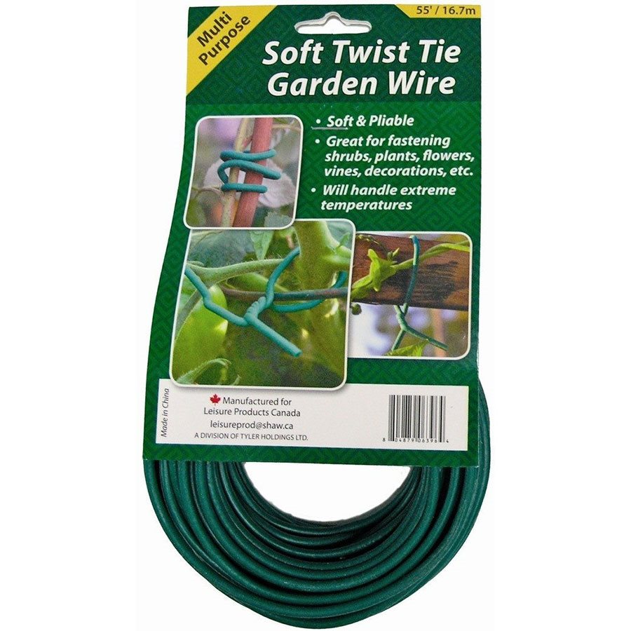 TWIST TIE GARDEN WIRE 55' - Soft